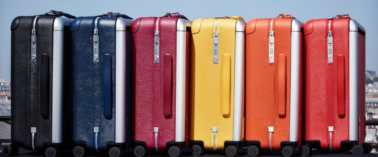 Louis Vuitton’s New Rolling Luggage Collection by Marc Newson