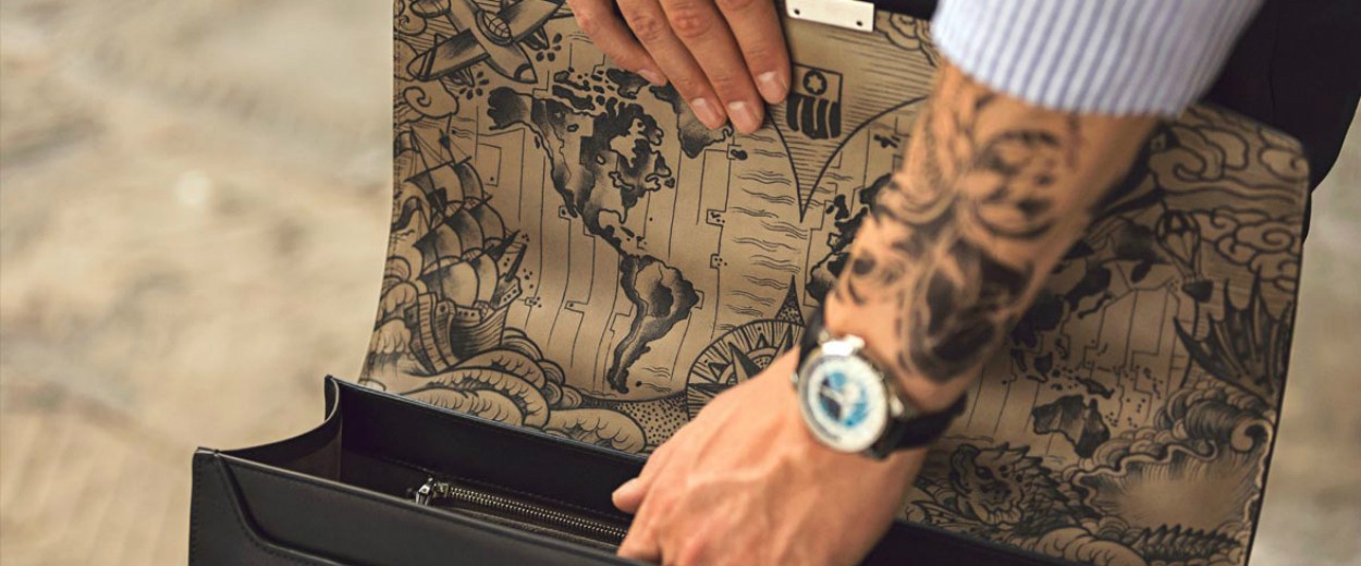 Montblanc’s Newest Limited Edition Secret Adornment Briefcase