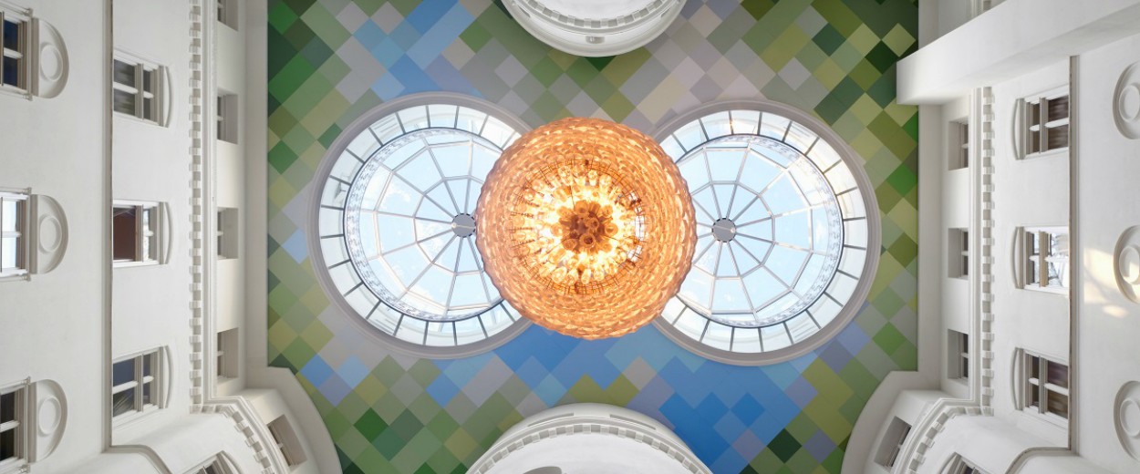The Nobis Hotel Ceiling