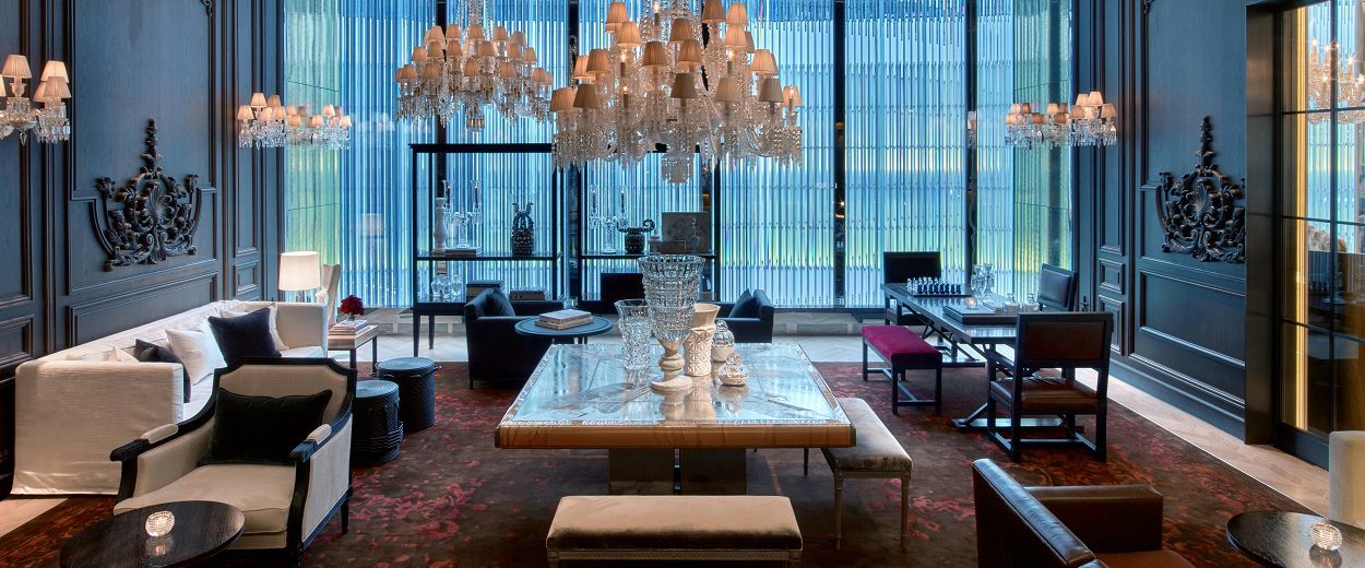 Meet The Coveted and Luxurious Baccarat Hotel & Residences New York ➤ To see more news about Luxury Design visit us at https://covetedition.com/ #interiordesign #homedecor #luxurybrand @BathroomsLuxury @bocadolobo @delightfulll @brabbu @essentialhomeeu @circudesign @mvalentinabath @luxxu @covethouse_