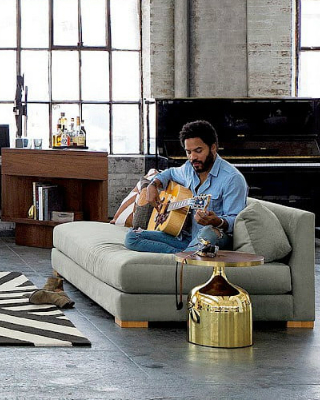 Lenny Kravitz joined interior design to his curriculum with 75 Kenmare