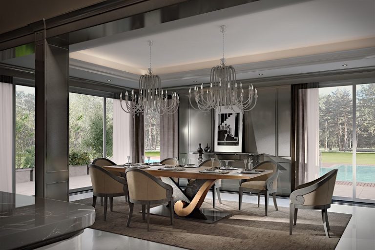 Italian Luxury Interiors By Martini Mobili With New Tables And Chairs Covet Edition