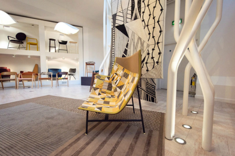 Moroso's Showroom Exhibits Furniture and Textiles by Bethan Laura Wood ...