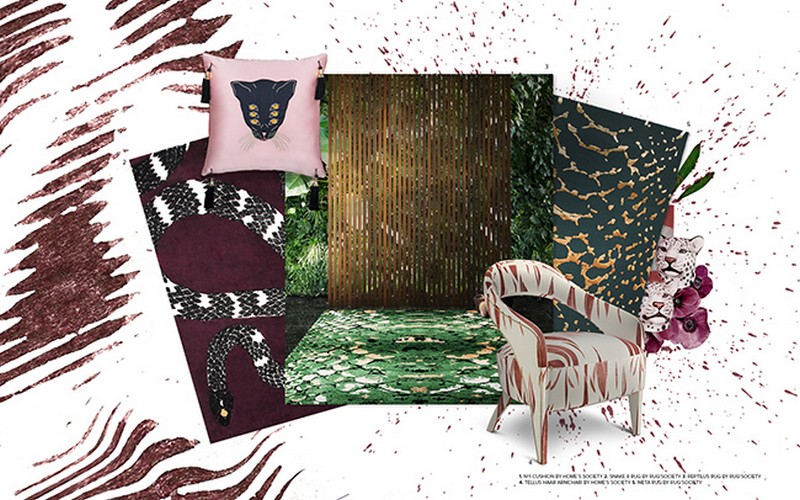 Interior Design Tips: Welcome Nature With Fauna and Flora Moodboards ...