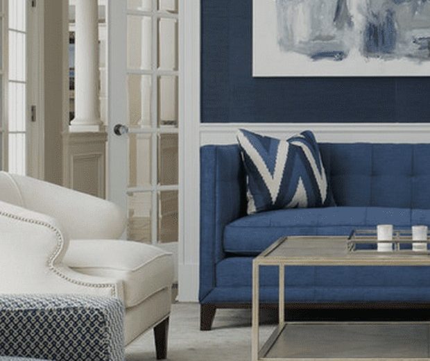 Indigo Blue Trend Can Look Stunning In Your Living Room See How - Indigo Home Decor Crna Gora