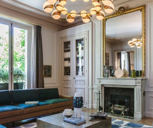 A tour into an Incredible Luxury apartment by Gérard Faivre