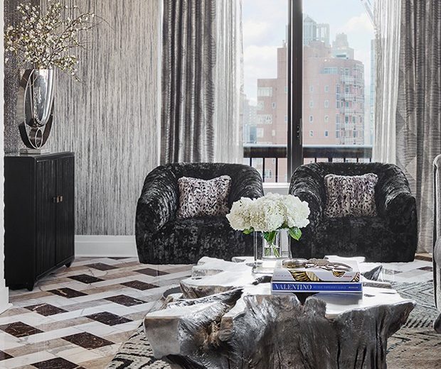 Relax Inside the Lovely UES Pied-À-Terre by Ovadia Design Group