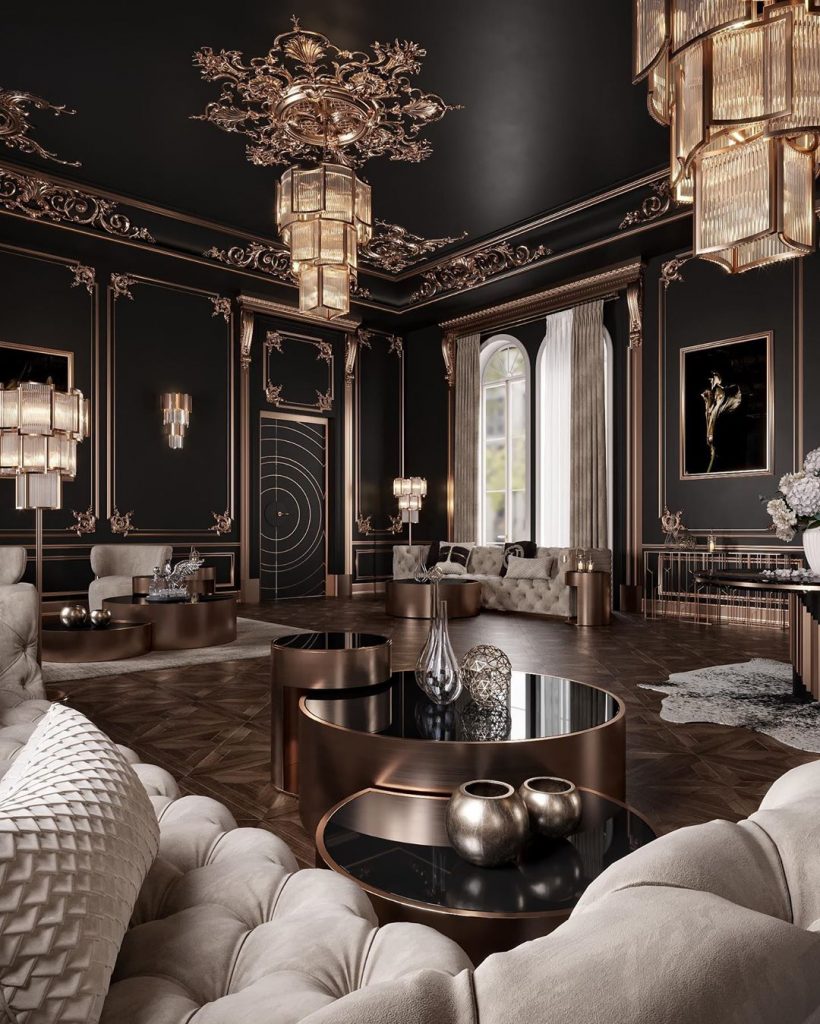 Take a Walk On The Dark Side: Black Interior Design Ideas - Covet Edition