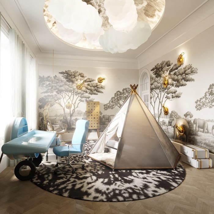LUXURY KIDS ROOM PROJECT: A TALE THAT STOPS TIME BY BRITTO CHARETTE