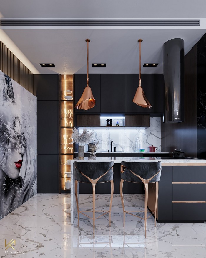AN OPULENT MODERN CLASSIC VILLA IN RIYADH BY K.A. INTERIOR DESIGN ...