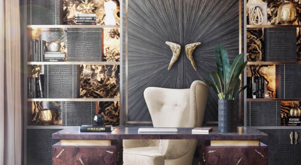 CONTEMPORARY OFFICE WITH BARAKA DESK