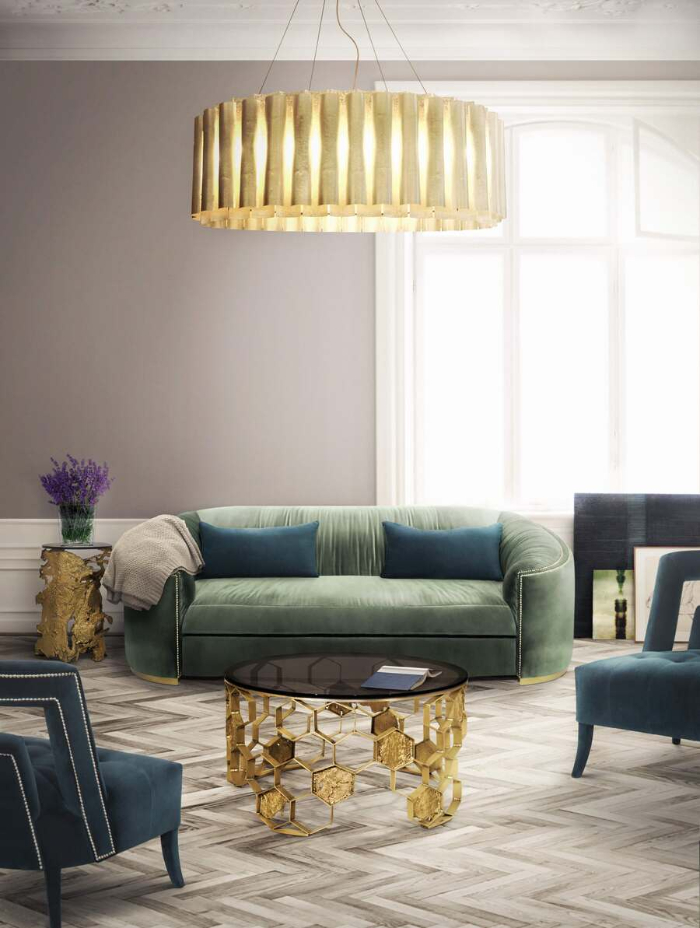 UPHOLSTERED LIVING ROOM SETS TO MAKE A STATEMENT - Covet Edition