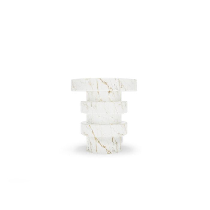 marble side table