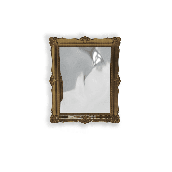 antique gold mirror 