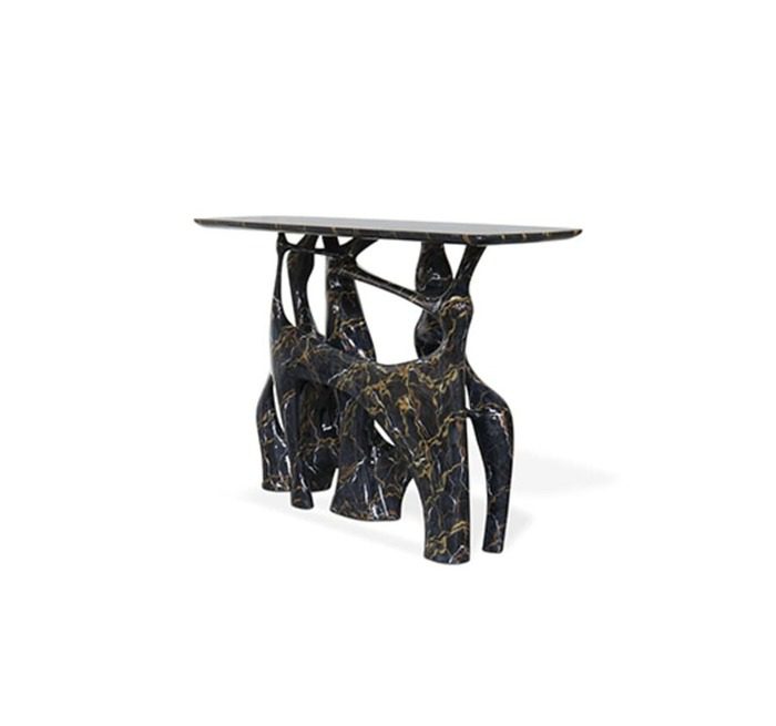 modern console table