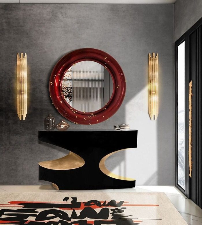 luxurious entryway