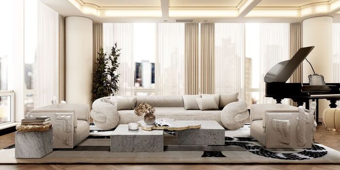 contemporary center table