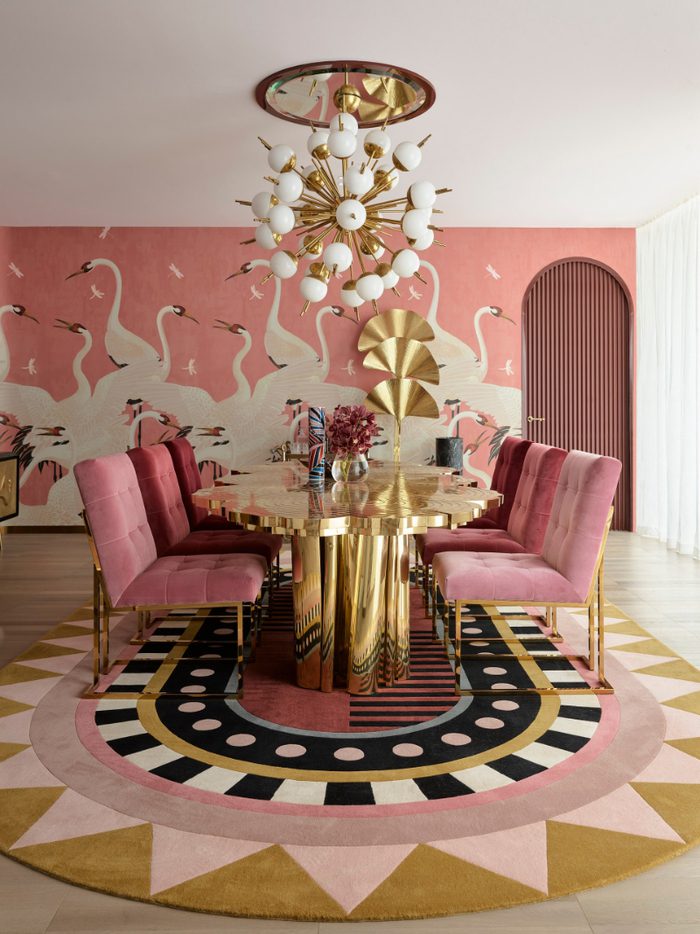 A Pink Glamorous House Designed By Greg Natale