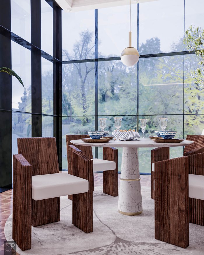 Color, Definition And Drama: 12 Brand New Luxury Dining Chairs For You
