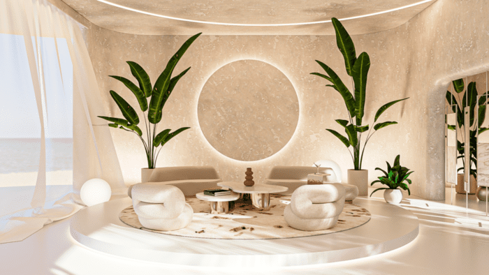 Hotel Lobby In Sicily With Maelina Ortié