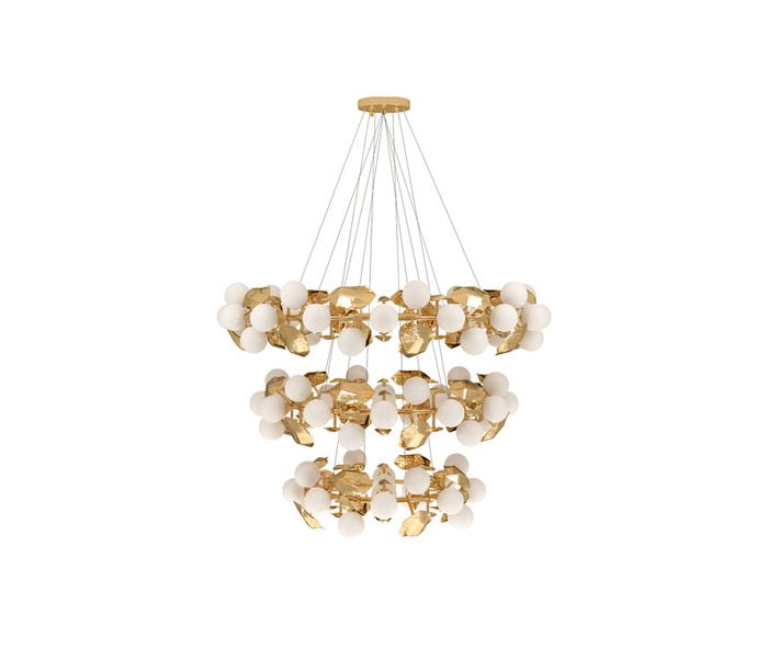 luxurious contemporary chandelier