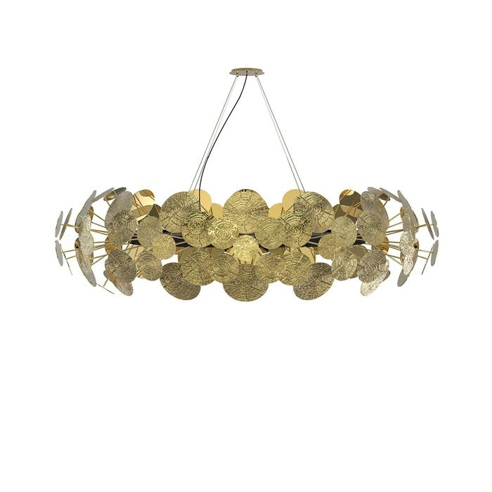 golden chandelier
