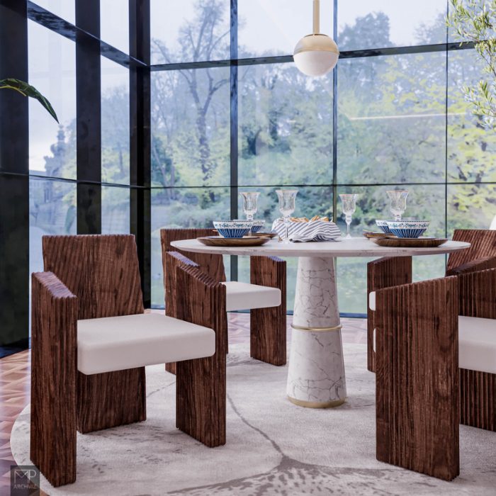 Color, Definition And Drama: 12 Brand New Luxury Dining Chairs For You