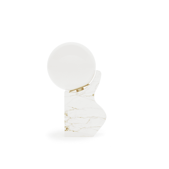 marble table lamp