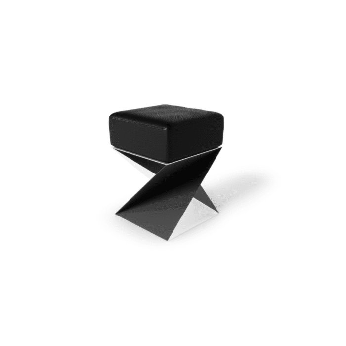 leather stool
