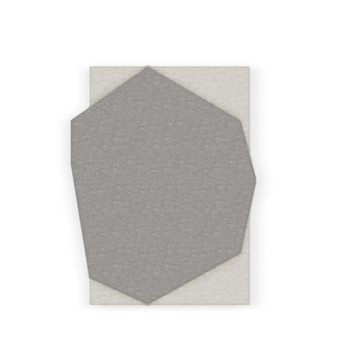 asymmetrical shape rug