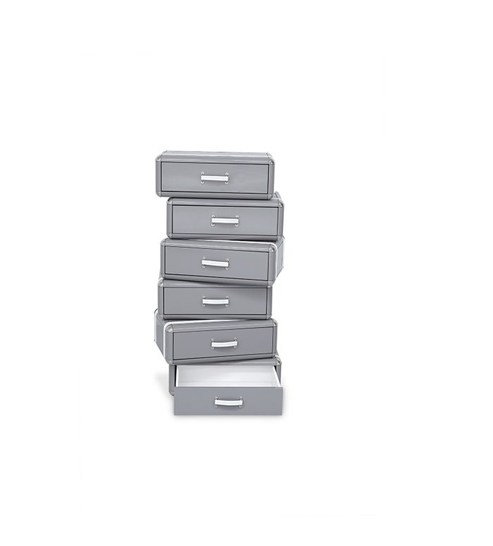 6 drawers