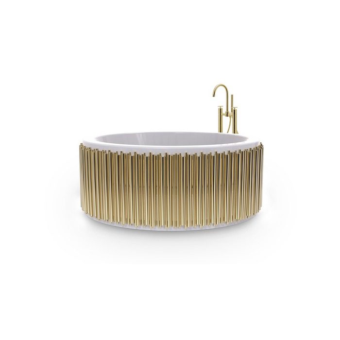 cylindrical bathtub