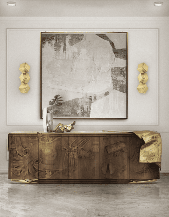 walnut sideboard