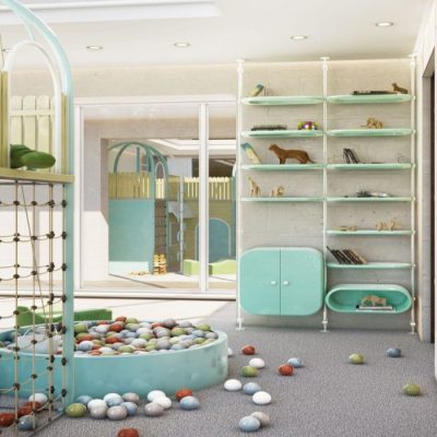 Green Mint Playroom: The True Colors Of Adventure And Fun At Home