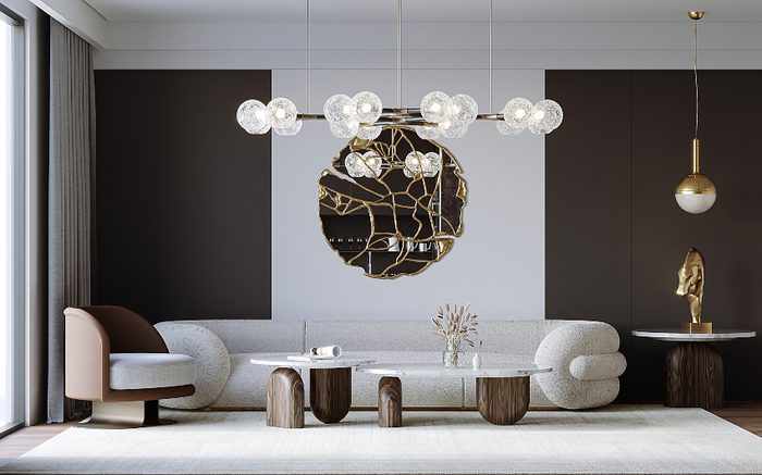 Mid-Century Modern Living Room In Partnership With Reza Gheidi