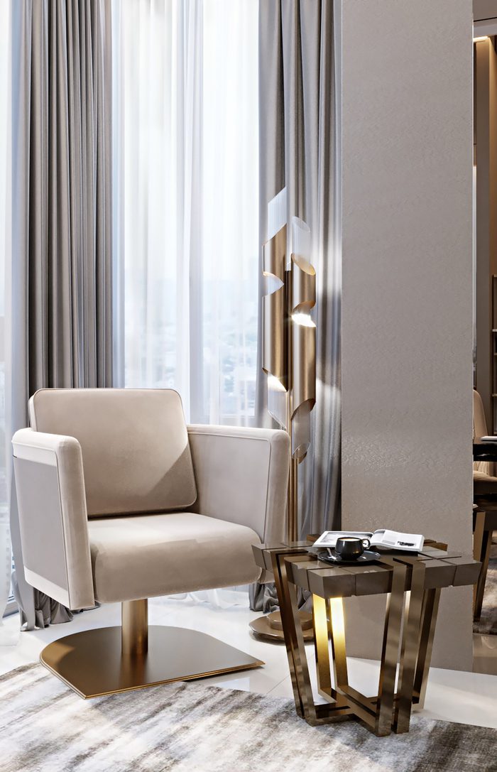 Luxurious Modern Office In Partnership With Sveka Design