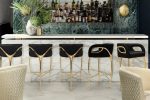 How To Glamorize a Luxury Kitchen With Brass Details