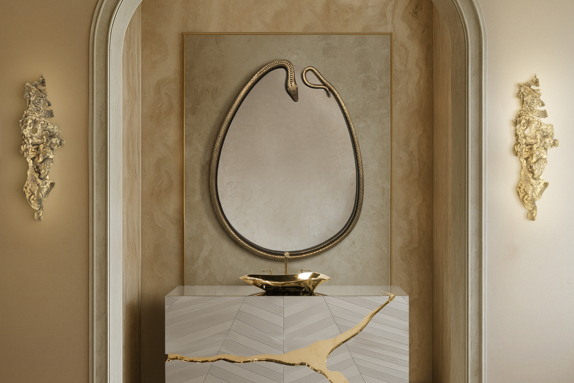 Luxury Bathroom Mirrors To Transform Your Home Design